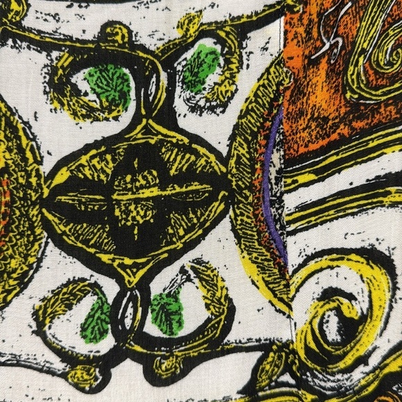 Platinum Dorothy Schoelen Vintage Colorful
Abstract Print Rayon Tank Mini Dress - Picture 4 of 8